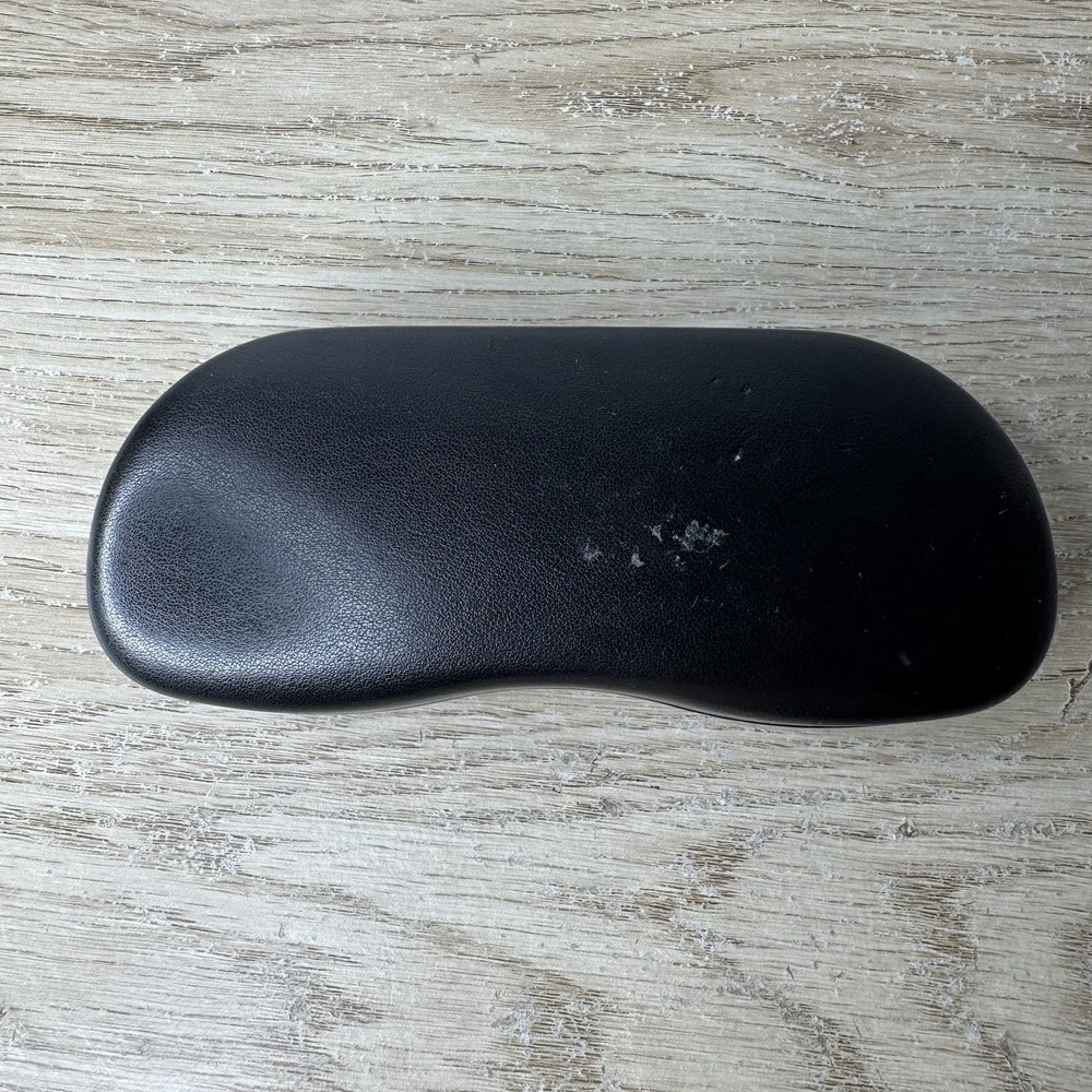 Ray Ban Black Clamshell Hard Sided Glasses Eyeglasses Sunglass Case - Picture 2 of 8